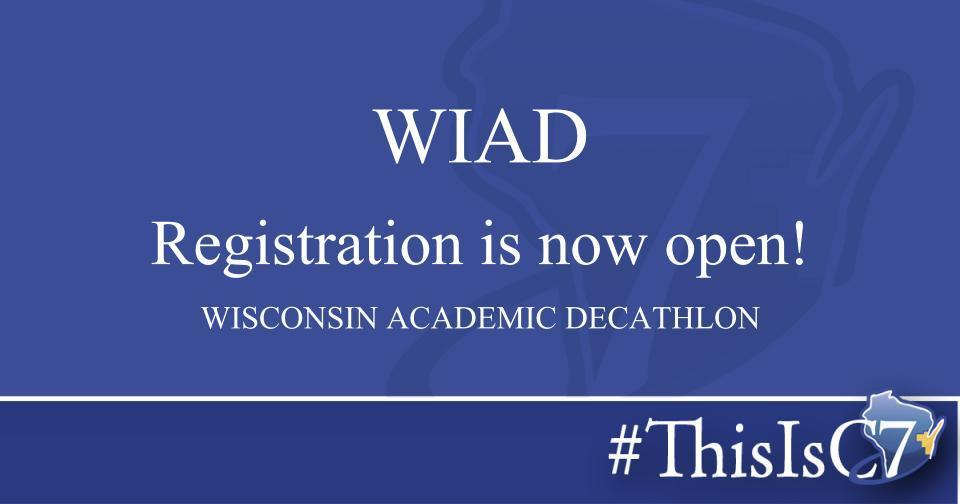 WIAD 2018-19 Registration is Now Open!