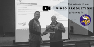 Video Production Giveaway Winner!