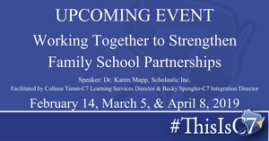 Working Together to Strengthen Family School Partnerships